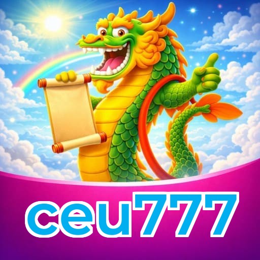 Interface do aplicativo ceu777 mostrando jogos disponíveis no iOS e Android